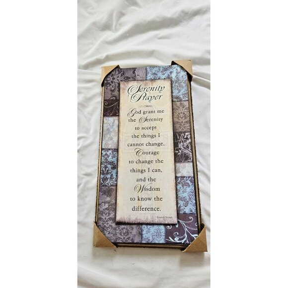 Serenity Prayer wall hanging - Picture 1 of 3